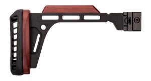 Woox SH.STK122.04 Forty-Seven Edge Stock Folding Aluminum/American Walnut