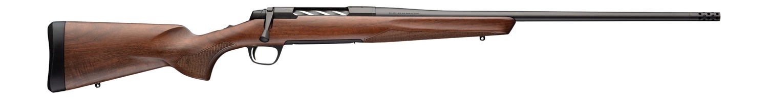 Browning 036128211 X-Bolt 2 Hunter 243 Win 4+1 22" Matte Blued Threaded Barrel & Steel Drilled & Tapped Receiver, Satin Black Walnut Fixed Stock, Right Hand