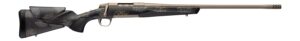 Browning 036142218 X-Bolt 2 Speed HD Full Size 308 Win 4+1 22" Smoked Bronze Cerakote Fluted Threaded Barrel, Smoked Bronze Cerakote Steel Drilled & Tapped Receiver, Bronze/Gray Camo w/Black Overmold