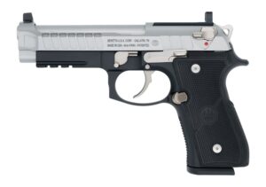 Langdon Tactical Tech 92E2TJNRR Beretta 92 Elite  Full Size Frame 9mm Luger 18+1 4.70" Stainless Steel Barrel, Inox Stainless Steel Optic Ready/Serrated Slide, Black Anodized Aluminum Frame w/Picatinn
