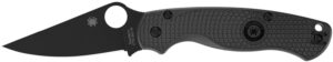 SPY C81PBBK2       PARA MLTRY 2 BLK/BLK LW