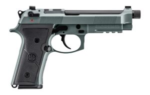 Beretta USA JS92M9A4GLUN18 M9A4 Overlanding Full Size Frame 9mm Luger 18+1 5.10" Black Threaded Barrel, Lunar Cerakote Steel Optic Ready/Serrated Slide, Lunar Cerakote Aluminum Frame w/Beavertail & Pi