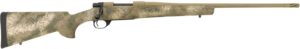 Howa HFN7PRCPR 1500 Fence Line 7mm PRC 3+1 24" Burnt Bronze Cerakote Threaded Barrel & Aluminum Drilled & Tapped Receiver, Prairie Reaper Camo Fixed Synthetic Stock, Right Hand