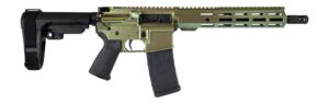 Shark Coast Tactical SCC07138CAI-P Caiman 5.56 NATO 30+1 10.50" Black Nitride Threaded Barrel, Aluminum Receiver w/Picatinny Rail, M-LOK Handguard, Polymer SB Tactical SBA3 Brace, Magpul MOE Grip, Rig
