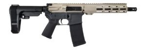 Shark Coast Tactical SCC07169FCAT-P Fisher Cat 5.56 NATO 30+1 Black Nitride Threaded Barrel, Aluminum Receiver w/Picatinny Rail, M-LOK Handguard, Polymer SB Tactical SBA3 Brace, Magpul MOE Grip, Right