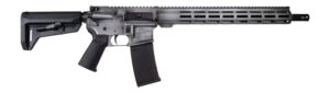 Shark Coast Tactical 300-065-1000-04 Liberty Or Death 5.56 NATO 30+1 16" Black Melonite Threaded Barrel, Aluminum Receiver w/Picatinny Rail, M-LOK Handguard, Magpul MOE SL Black Polymer Stock, Magpul