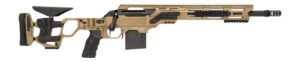 Cadex Inc CDXSSCOV308165CP20I2E1 CDX-SS Seven S.T.A.R.S. Covert Compact 308 Win 10+1 16.50" Black DLC Fluted Threaded Barrel, Hybrid Tan Cerakote Receiver w/Picatinny Rail, M-LOK Handguard, Hybrid Tan
