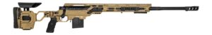 Cadex Inc CDX30LITE6524BR20I2B1N CDX-30 Lite 6.5 Creedmoor 10+1 24" Black DLC Fluted Threaded Barrel, Hybrid Tan Cerakote Receiver w/Picatinny Rail, M-LOK Handguard, Adjustable Folding Hybrid Tan Butt