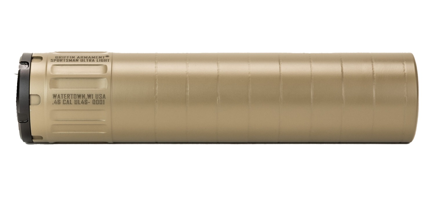 Griffin Armament Sportsman Ultra Light HD .30 Cal Suppressor