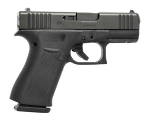 Glock PX4350203FR G43X  9mm Luger 15+1 3.41" Black GMB Barrel, Black Steel Serrated w/Optic Slide, Black Polymer Frame w/Accessory Rail, Ambidextrous
