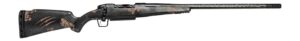 Fierce Firearms ROGSCX7PRC22BT Carbon Rogue XP 7mm PRC 3+1 22" Carbon Fiber Match Grade Threaded Barrel, Black Cerakote Steel Drilled & Tapped Receiver, BiPod Rail Forend, Trophy Camo Fixed Carbon Fib