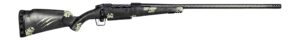 Fierce Firearms ROGSCX300PRC24BF Carbon Rogue XP 300 PRC 3+1 24" Carbon Fiber Match Grade Threaded Barrel, Black Cerakote Steel Drilled & Tapped Receiver, BiPod Rail Forend, Forest Camo Fixed Carbon F