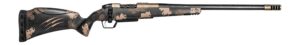 Fierce Firearms RIVSCX65PRC22BDS Carbon Rival XP 2.0 6.5 PRC 22" Smoked Bronze Cerakote Spiral Fluted Stainless Steel Barrel & Drilled & Tapped Receiver, Desert Shadow Camo Adj Comb Carbon Fiber Stock