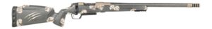 Fierce Firearms  CT Rival XP 2.0 25 Creedmoor 20" Carbon Fiber Threaded Barrel, Smoked Bronze Cerakote Titanium Drilled & Tapped Receiver, Integral Rail Forend, Desert Shadow Camo Adj Comb Carbon Fibe