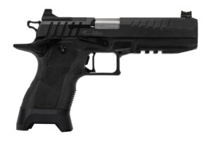 Oa Defense  2311  Full Size 9mm Luger 17+1 5" Stainless Barrel, Black Steel Optic Ready/Serrated Slide, Black Aluminum Frame w/Picatinny Rail, Black Polymer Grip, Ambidextrous