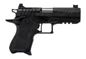 Oa Defense  2311 w/Plus Kit Compact 9mm Luger 17+1 4.25" Stainless Barrel, Black Steel Optic Ready/Serrated Slide, Black Aluminum Frame w/Picatinny Rail, Black Polymer Grip, Ambidextrous