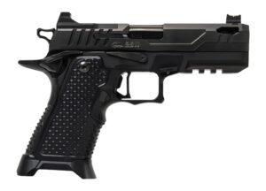 Oa Defense  2311 Pro Elite Compact Frame 9mm Luger 21+1 4.25" DLC Black Steel Optic Ready/Serrated Slide, Black Aluminum Frame w/Picatinny Rail, Black Aluminum Grip, Ambidextrous