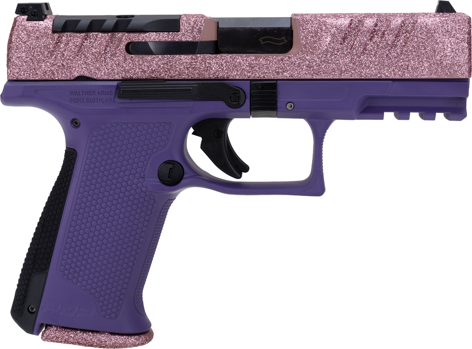 Walther Arms PDP F-Series Sports South Exclusive 9mm Luger 4" Polygonal Rifled Barrel, Optic Ready/Serrated Slide Polymer Frame w/Picatinny Rail