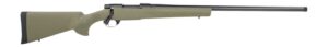 Howa HGR25CRHBG 1500 Hogue 25 Creedmoor 5+1 24" Matte Black Threaded Steel Barrel, Drilled & Tapped Receiver, Green Hogue OverMolded Synthetic Stock, Right Hand