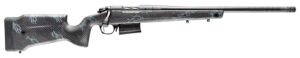Bergara Rifles B14S7515CF B-14 Crest CF 25 Creedmoor 5+1 20" Carbon Fiber Threaded Barrel, Sniper Gray Cerakote Steel Drilled & Tapped Receiver, Fixed Carbon Fiber w/Black & Gray Sponge Accents Stock,