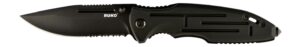 RUKO RUK0153-CS   440A 3-1/2"BLK ANODIZED FOLDING