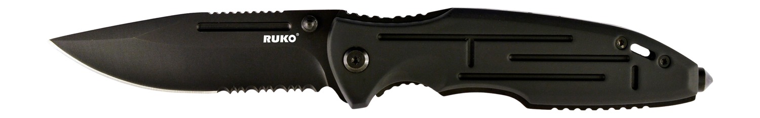 RUKO RUK0153-CS 440A 3-1/2"BLK ANODIZED FOLDING