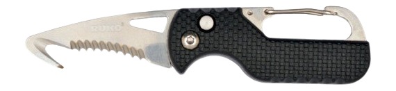 RUKO RUK0194BK-CS RESCUE 1.75" BLK GFR FOLDING