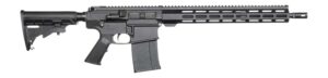 Andro Corp Industries 30816DBFORGED ACI-10 Divergent 308 Win 20+1 16" Black Nitride Threaded Barrel, Black Cerakote Aluminum Receiver w/Picatinny Rail, M-LOK Handguard, M4 Black Polymer Stock, A2 Grip