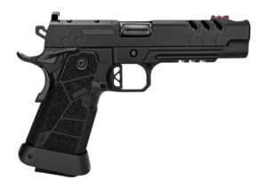 Kimber Mfg, Inc 3500103 2K11 Pro Comp Full Size Frame 9mm Luger 20+1 5" Compensated Barrel, Black Stainless Steel Lightening Cut/Optic Ready/Serrated Slide, Black Stainless Steel Frame w/Beavertail &
