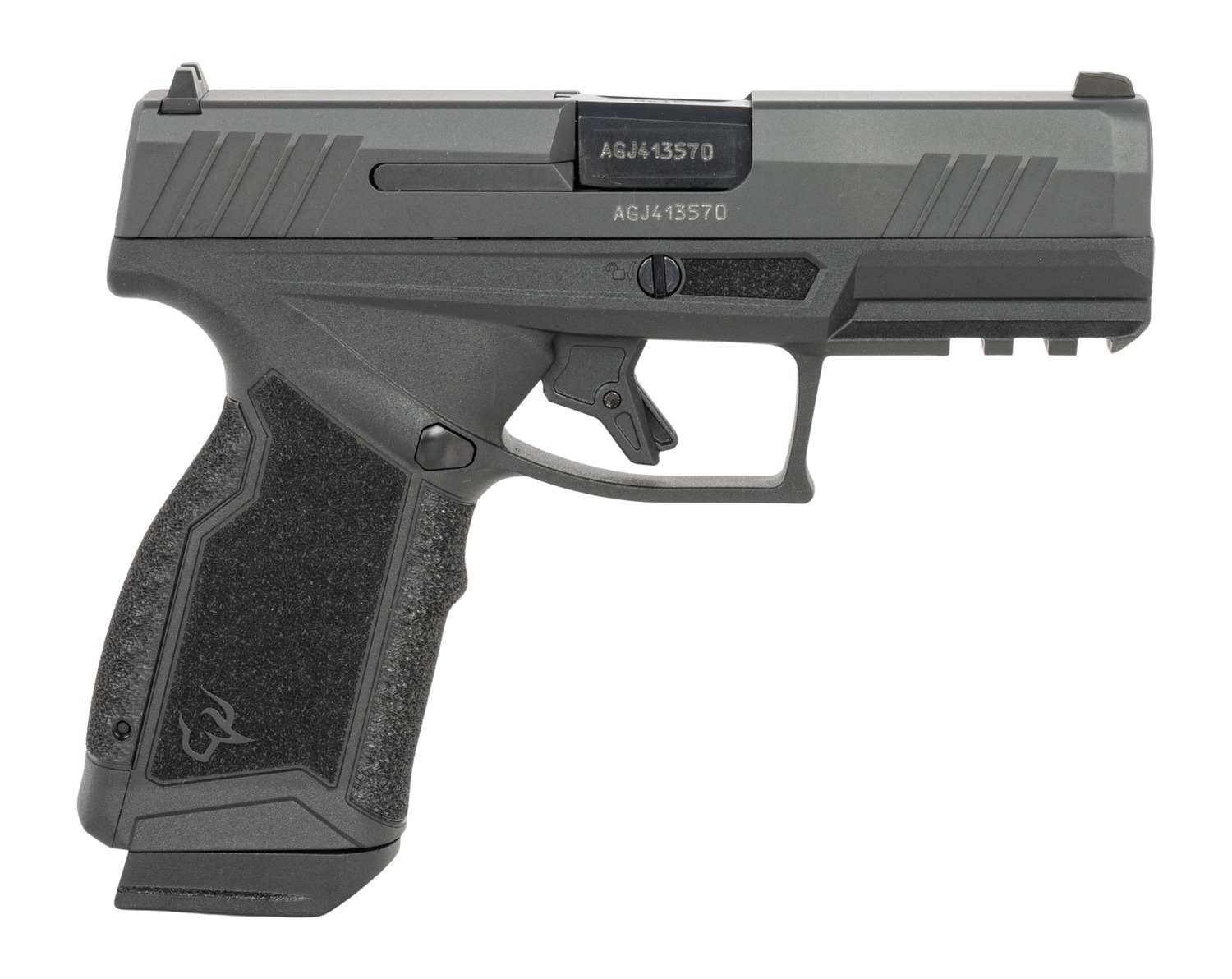 Taurus 1-GX4CR941-5X10 GX4 Carry Compact 9mm Luger 15+1 3.70" Satin Black DLC Barrel, Black Gas Nitride Alloy Steel Serrated Slide, Matte Black Stainless Steel Frame w/Picatinny Rail, Interchangeable