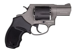 Taurus 2-856021ULC21 856 UltraLite Small 38 Special +P 6 Shot 2" Tungsten Cerakote Carbon Steel Barrel, Matte Black Cylinder, Tungsten Cerakote Aluminum Frame, Black Ribber Grip, Transfer Bar Safety,