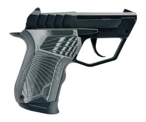Taurus 1-22TUC131-GRG10 22TUC  Micro-Compact Frame 22 LR 9+1 2.50" Black Barrel, Serrated Slide & Black Polymer Frame, G10 Grip