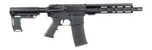 Andro Corp Industries 30010HBMPS ACI-15 Halo 300 Blackout 30+1 10" Black Nitride Threaded Barrel, Black Anodized Aluminum Receiver w/Picatinny Rail, M-LOK Handguard, Black Polymer SBA3 Pistol Brace, A
