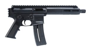 Mountain Bill Gun Lab MBGL-GOAT15-ATOM-1 Goat-15 Atom 22 LR 1 Shot 7.80" Black Oxide Threaded Barrel, Black Polymer Receiver w/Picatinny Rail, M-LOK Handguard, Black Polymer Grip