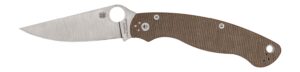 SPY C36MPCW2       MILITARY 2 BROWN CANVAS MICARTA