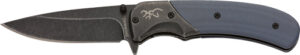 BROWNING KNIFE THE RANGE 2.75" - ASSISTED OPENING BLACK/BLUE