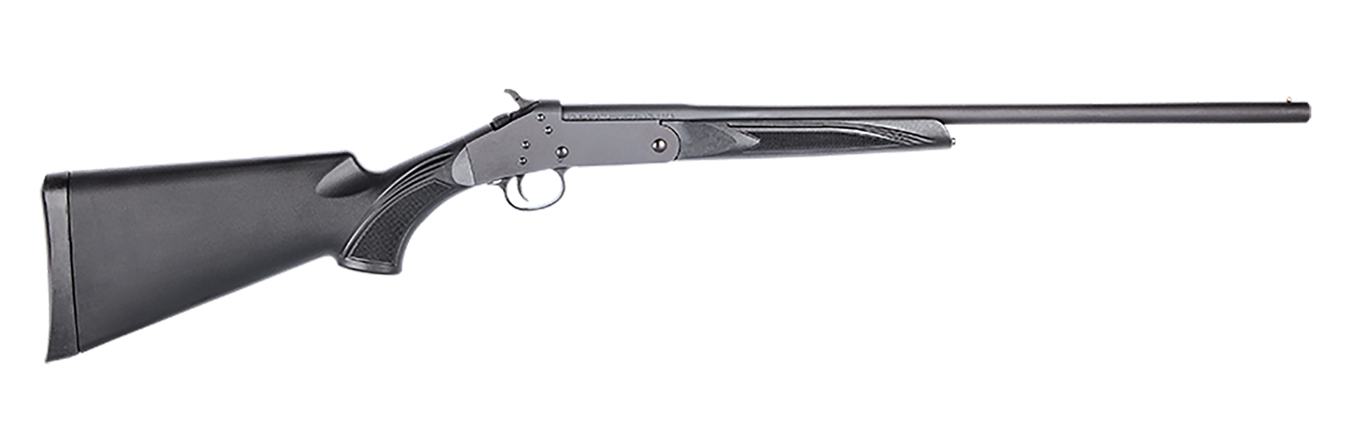 Stevens 19202 301 Compact 410 Gauge Break Open 3" 1rd 22" Matte Black Single Shot Barrel, Matte Black Carbon Steel Receiver, Fixed Matte Black Synthetic Stock, Ambidextrous
