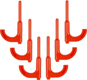 REGAL LOADED CHAMBER INDICATOR - SAFETY FLAGS ORANGE RIFLE 6PK