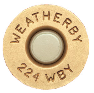 Weatherby BRASS224   224 Wthby Mag Rifle Brass 20 Per Box