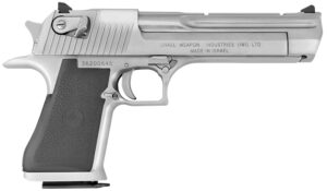 Magnum Research DE44CABC Desert Eagle Mark XIX *CA Compliant 44 Rem Mag 6" 8+1 Brushed Chrome Carbon Steel Frame & Cylinder Black Polymer Grip