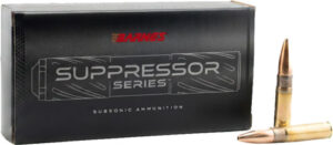 BARNES 300 AAC SUBSONIC 205GR - JHP 20RD 10BX/CS