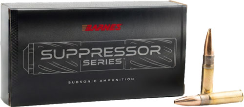 BARNES 300 AAC SUBSONIC 205GR - JHP 20RD 10BX/CS