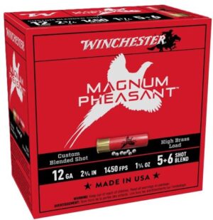 WINCHESTER MAGNUM PHEASANT - 12GA 2.75" 1-1/4OZ 5&6 25RD