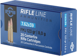 PPU 7.62X39 123GR FMJ - 20RD 50BX/CS