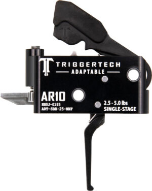 TRIGGERTECH AR10 SINGLE STAGE - ADAPTABLE STRAIGHT FLAT BLACK