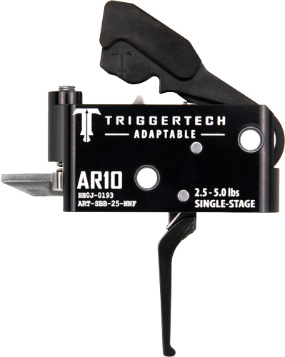 TRIGGERTECH AR10 SINGLE STAGE - ADAPTABLE STRAIGHT FLAT BLACK