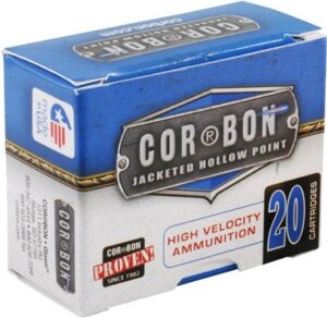 CORBON 9MM LUGER +P 115GR JHP - 20RD 25BX/CS