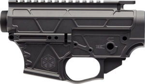 JL BILLET AR-15 5.56 SKELETOR - LIGHT WEIGHT MATCHED SET BLACK