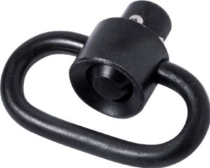TIMBER CREEK HEAVY DUTY PUSH - BUTTON SWIVEL BLACK