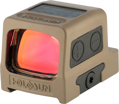 HOLOSUN 509 ENCLOSED GREEN - RET SOLAR TITANIUM PISTOL FDE